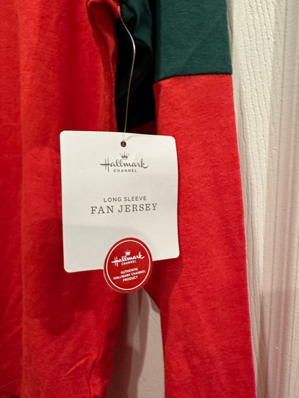 Hallmark Channel Red Holiday Long Sleeve Tee - Picture 3 of 9